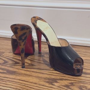 Christian Louboutin Platform Mules